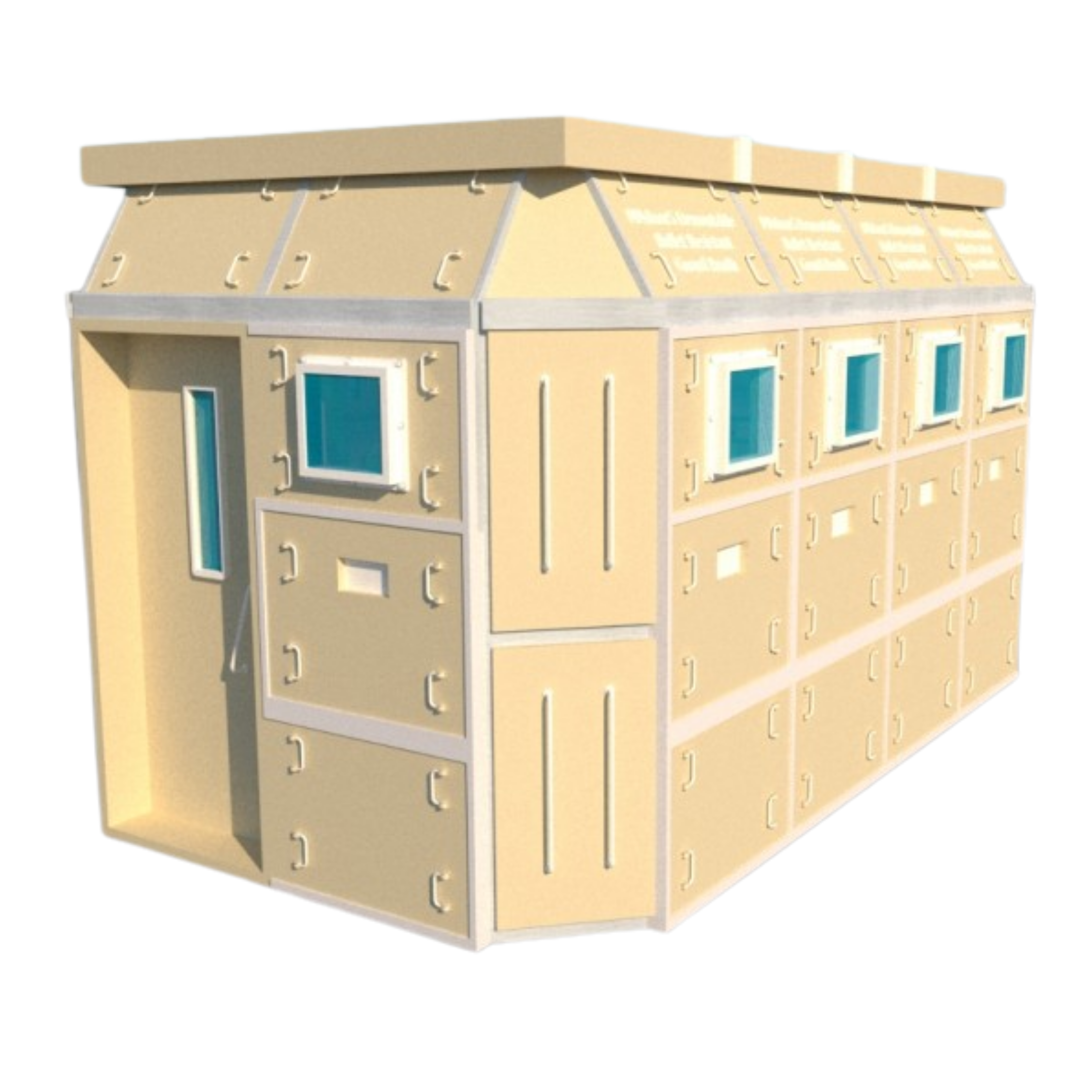 Modüler Balistik Zırhlı Seyyar Kulübe